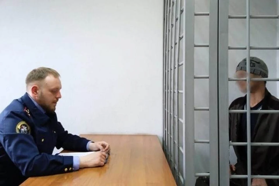 Подозреваемый на допросе. Фото: СУ СКР по Пермском курю
