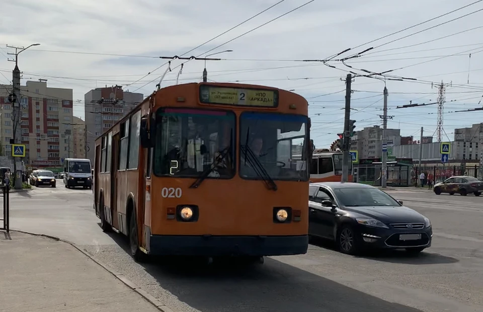 В Смоленске ограничат движение троллейбусов на улице Кирова.