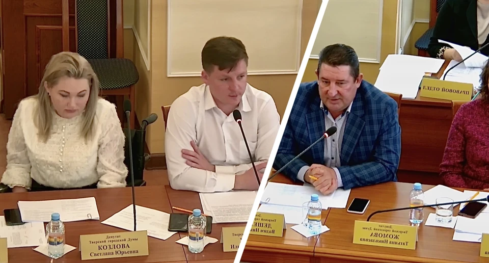 Депутаты на заседании Думы. Фото: ТГД