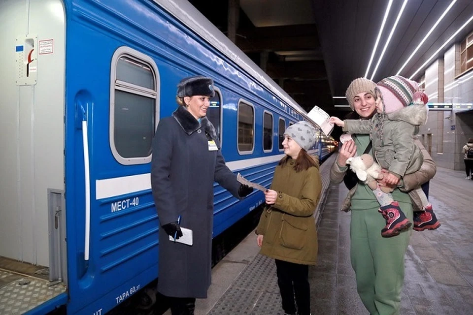 На Пасху, Радуницу и майские белорусы смогут уехать дополнительными поездами. Фото: телеграм-канал БЖД