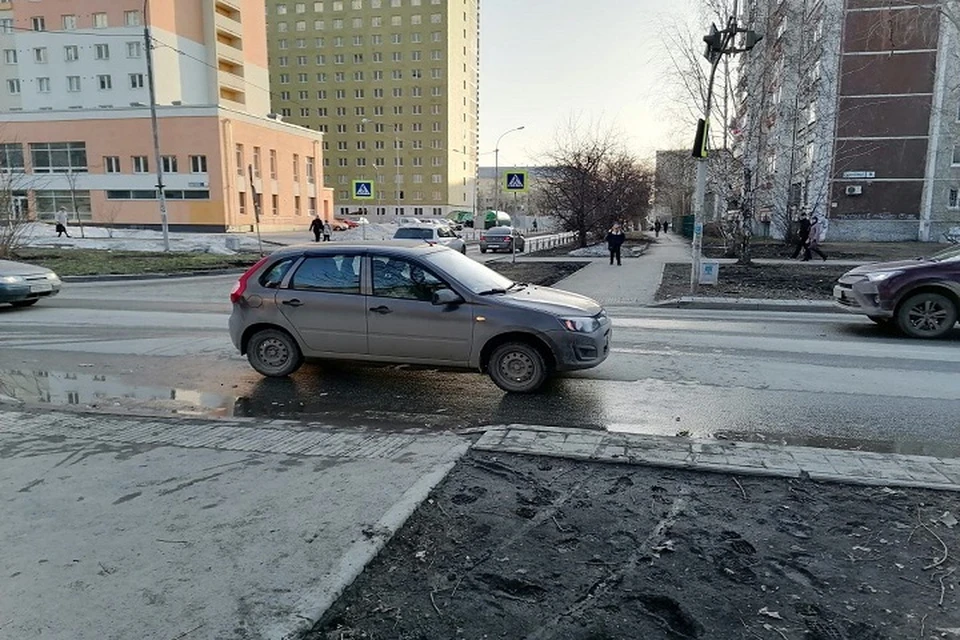Молодой человек пересекал дорогу по «зебре». Фото: ГИБДД Екатеринбурга
