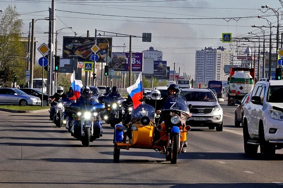 Мотопробег стартовал в Краснодаре.