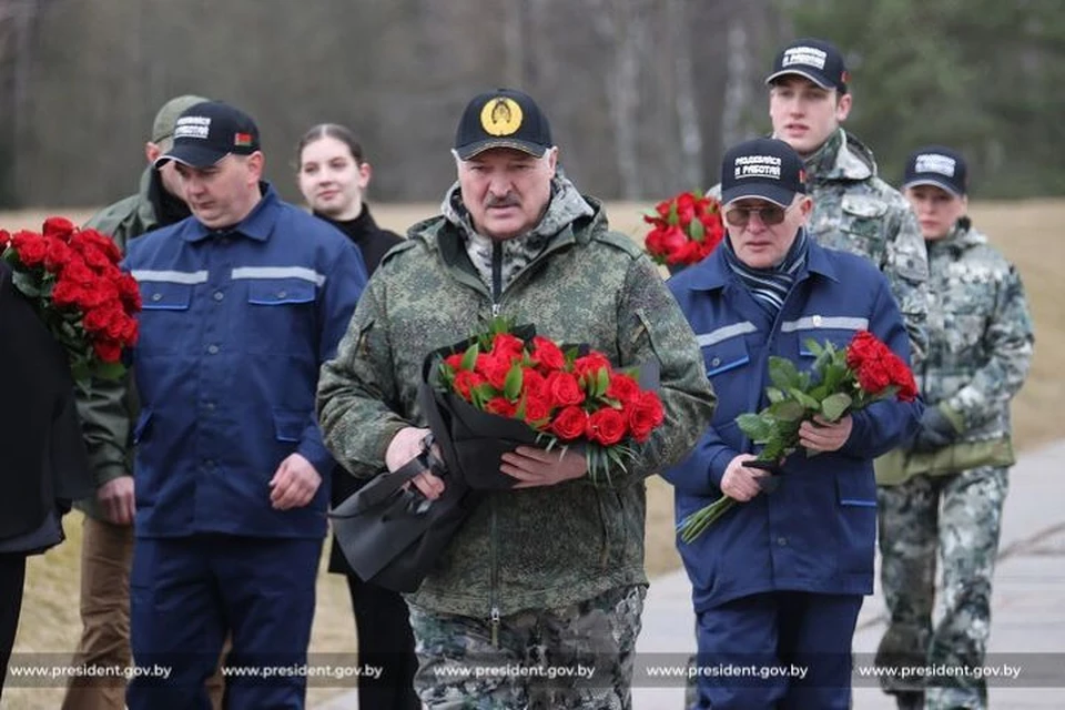 16 апреля Александр Лукашенко проводит в «Хатыни». Фото: president.gov.by