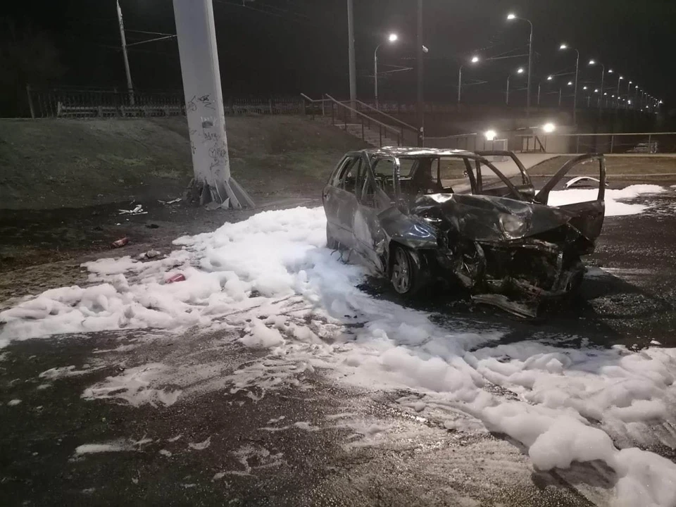 Спасти автомобиль не удалось