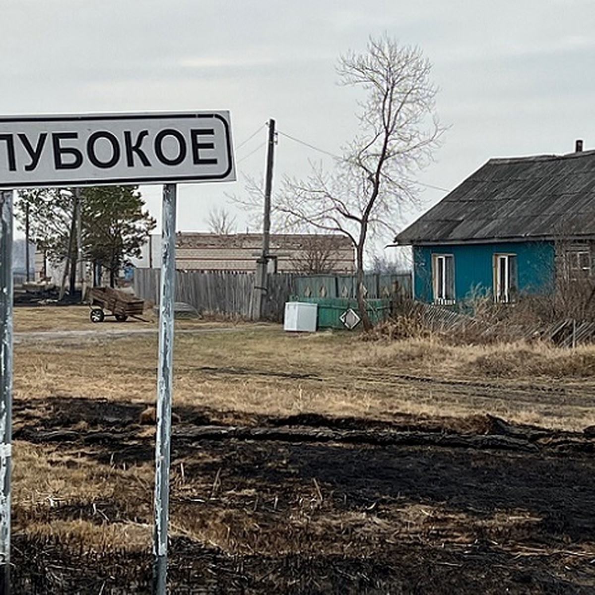 Как живет деревня Глубокое Тюменской области после страшного пожара, дотла  уничтожившего жилые дома - KP.RU