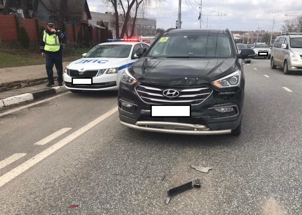 Фото с места аварии.