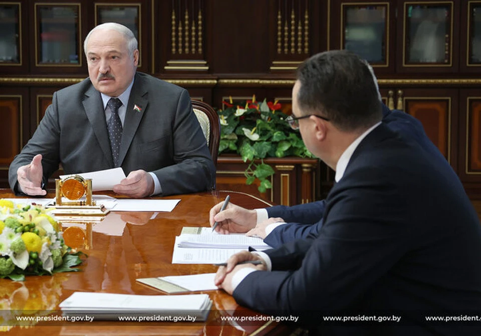 Во время совещания. Фото: president.gov.by
