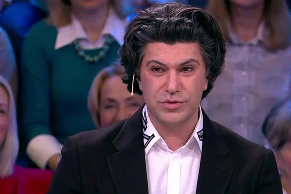 Николай Цискаридзе в телешоу "Сегодня вечером" Первого канала.