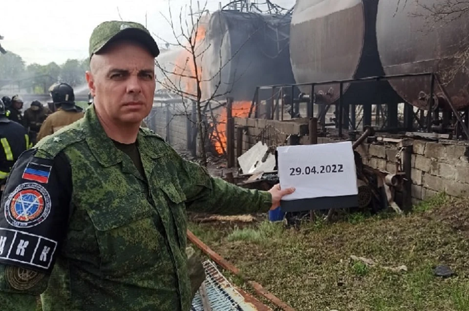 В тушении пожара были задействованы 75 сотрудников МЧС. Фото: СЦКК ДНР