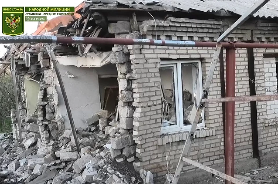 По факту обстрела возбуждено уголовное дело. Фото: УНМ ЛНР