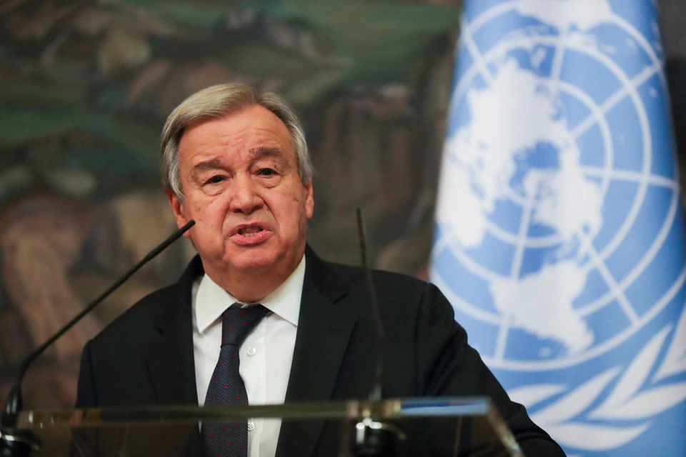 Генеральный секретарь ООН Антониу Гуттериш.