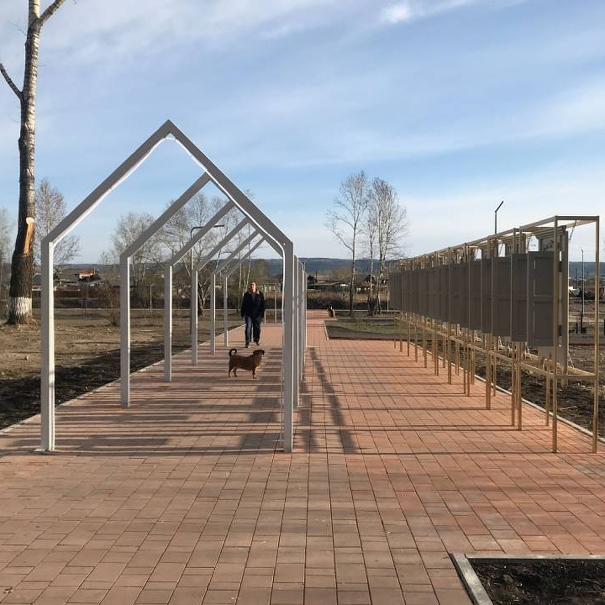 В Нижнеудинске продолжат благоустраивать городской парк и набережную реки  Застрянки - KP.RU