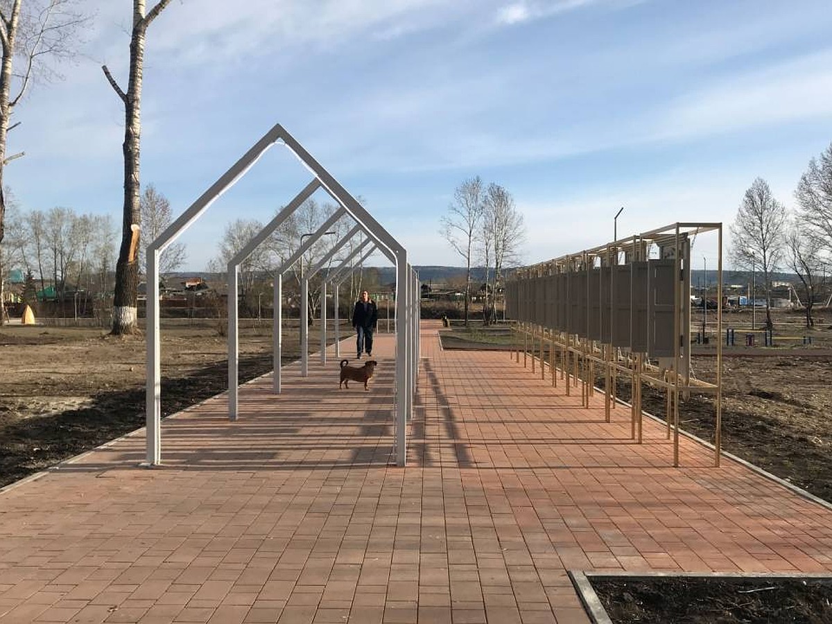 В Нижнеудинске продолжат благоустраивать городской парк и набережную реки  Застрянки - KP.RU