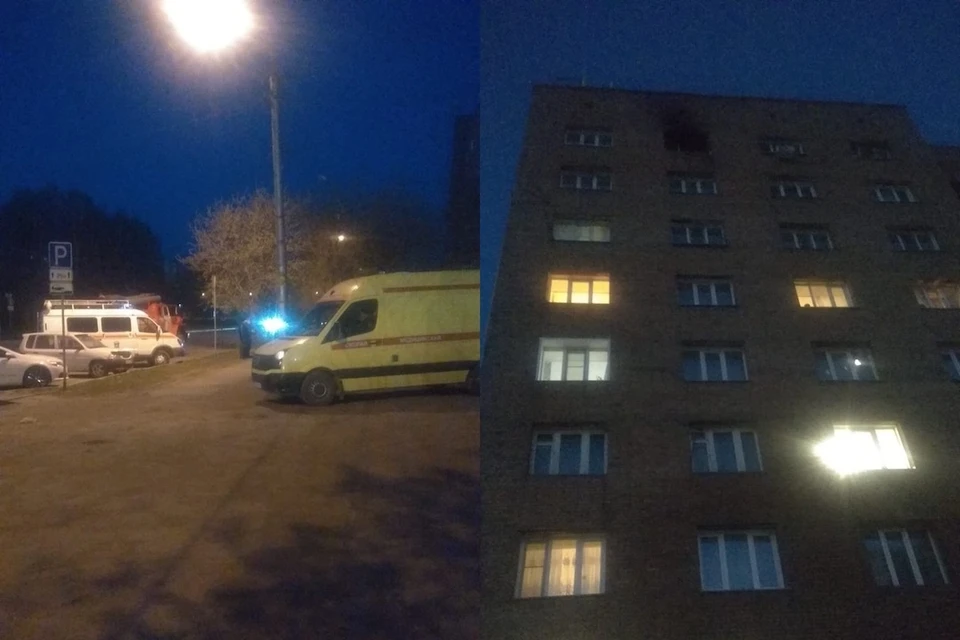 Причиной пожара стала сигарета. Фото: ГУ МЧС по НСО