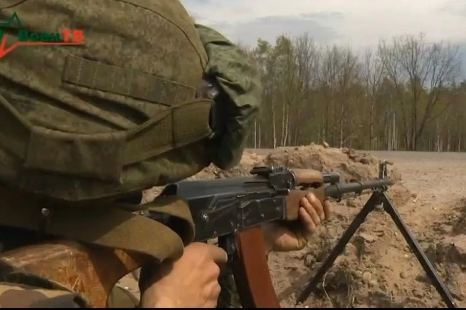 В Беларуси начинается новый этап внезапной проверки сил реагирования. Фото: скриншот с видео, опубликованного в телеграм-канале ВоенТВ Беларуси