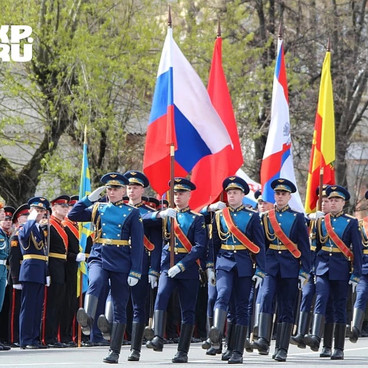 Парад Победы в Твери: прямая онлайн-трансляция - KP.RU