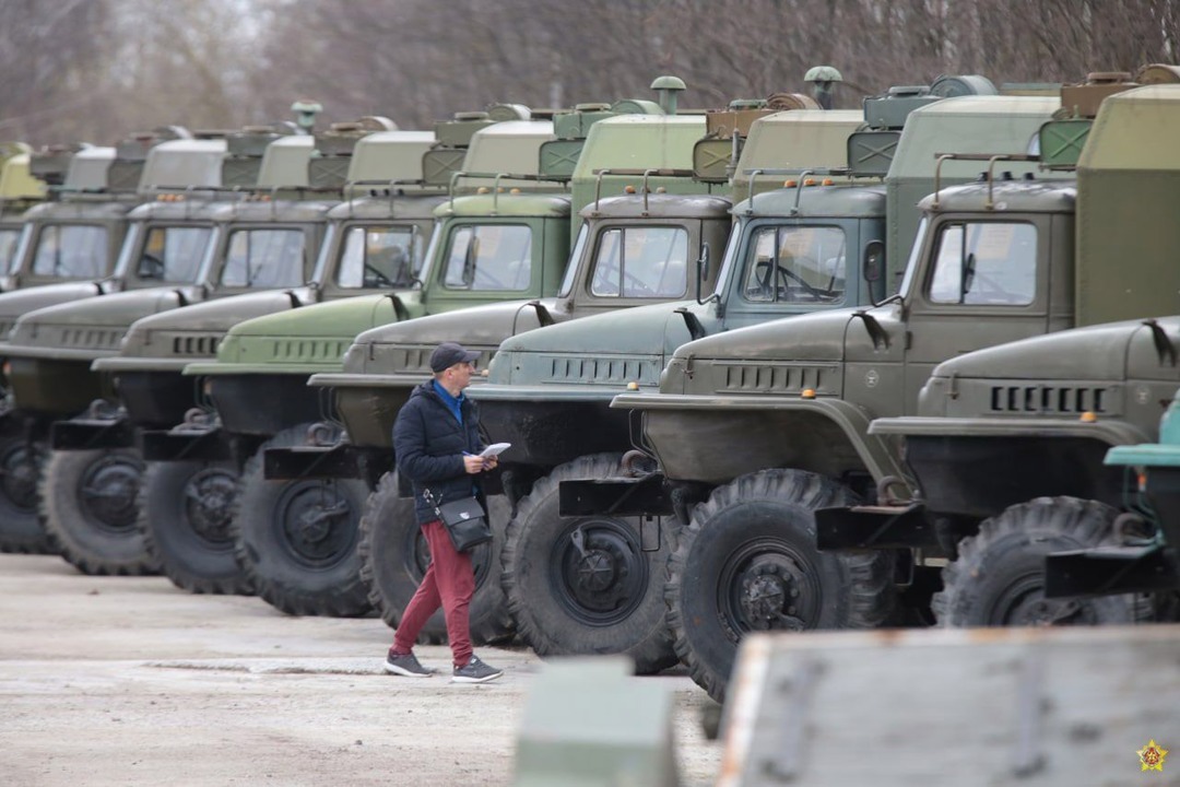 В Минобороны Беларуси объявили продажу техники. Фото: телеграм-канал Министерства обороны
