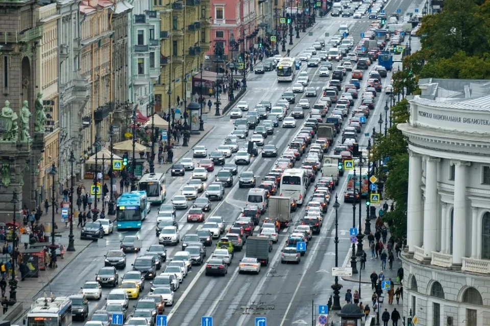 Пробки-Онлайн в Санкт-Петербурге