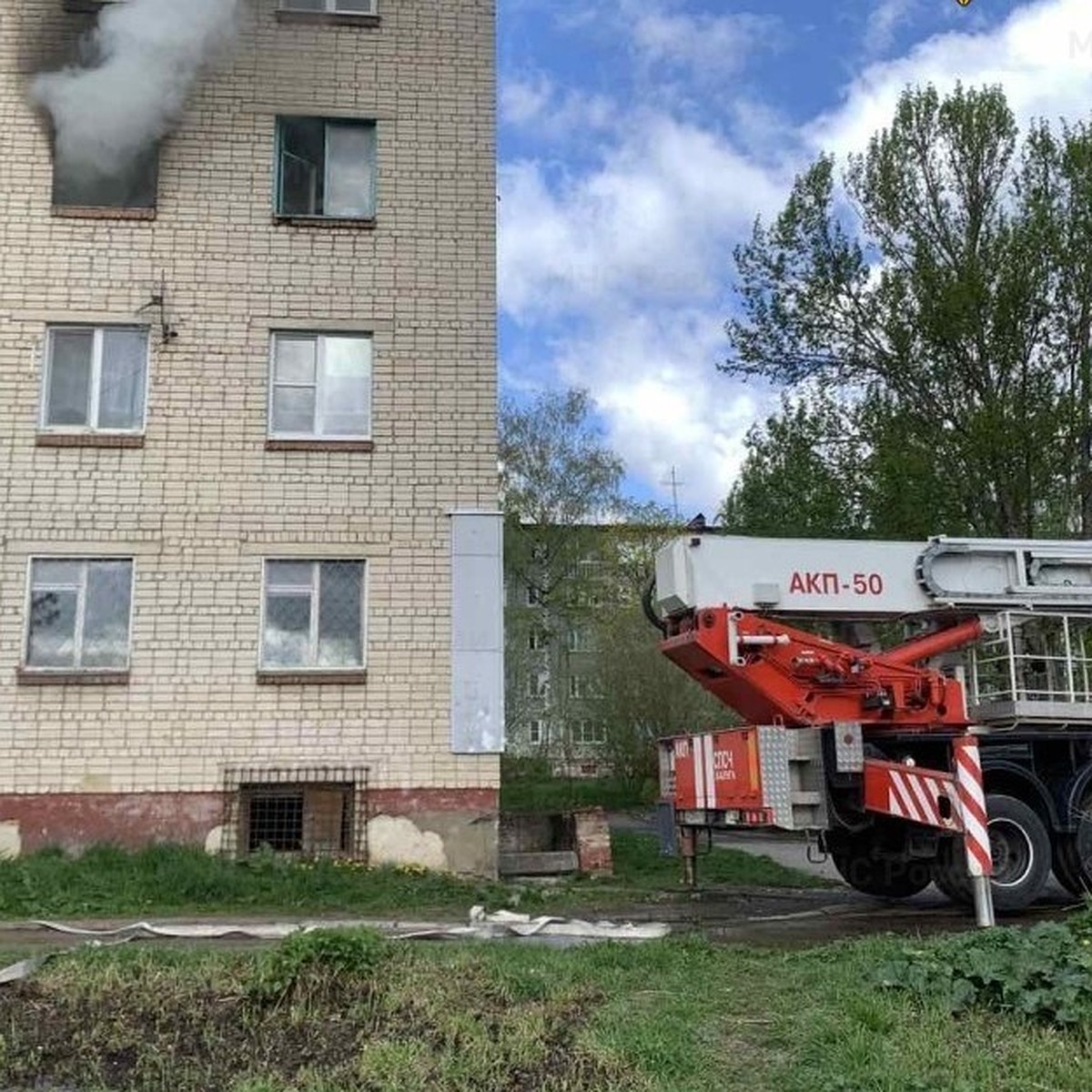 В Калуге на улице Гурьянова сгорела квартира - KP.RU