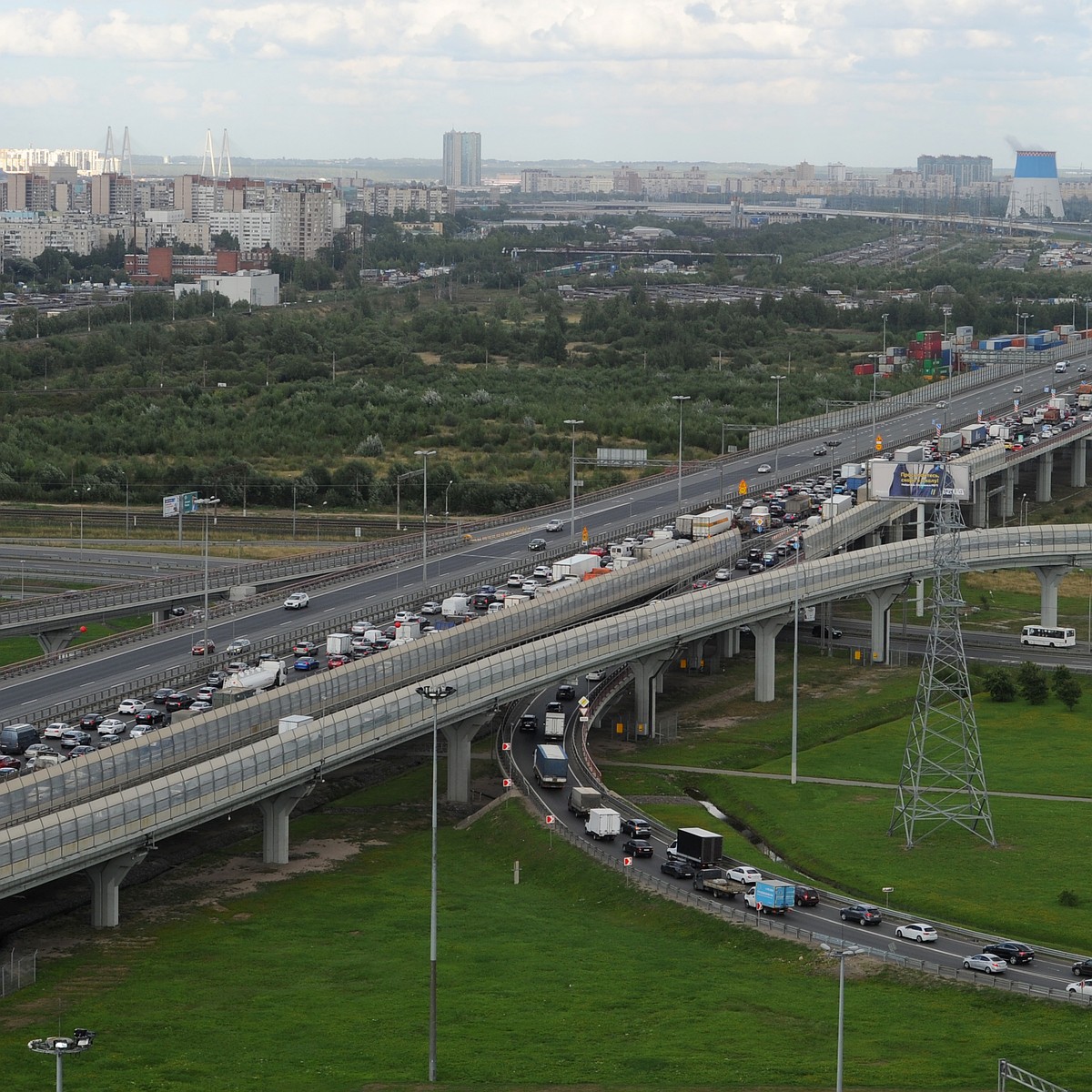 Новая транспортная развязка появится в Колпинском районе Петербурга - KP.RU