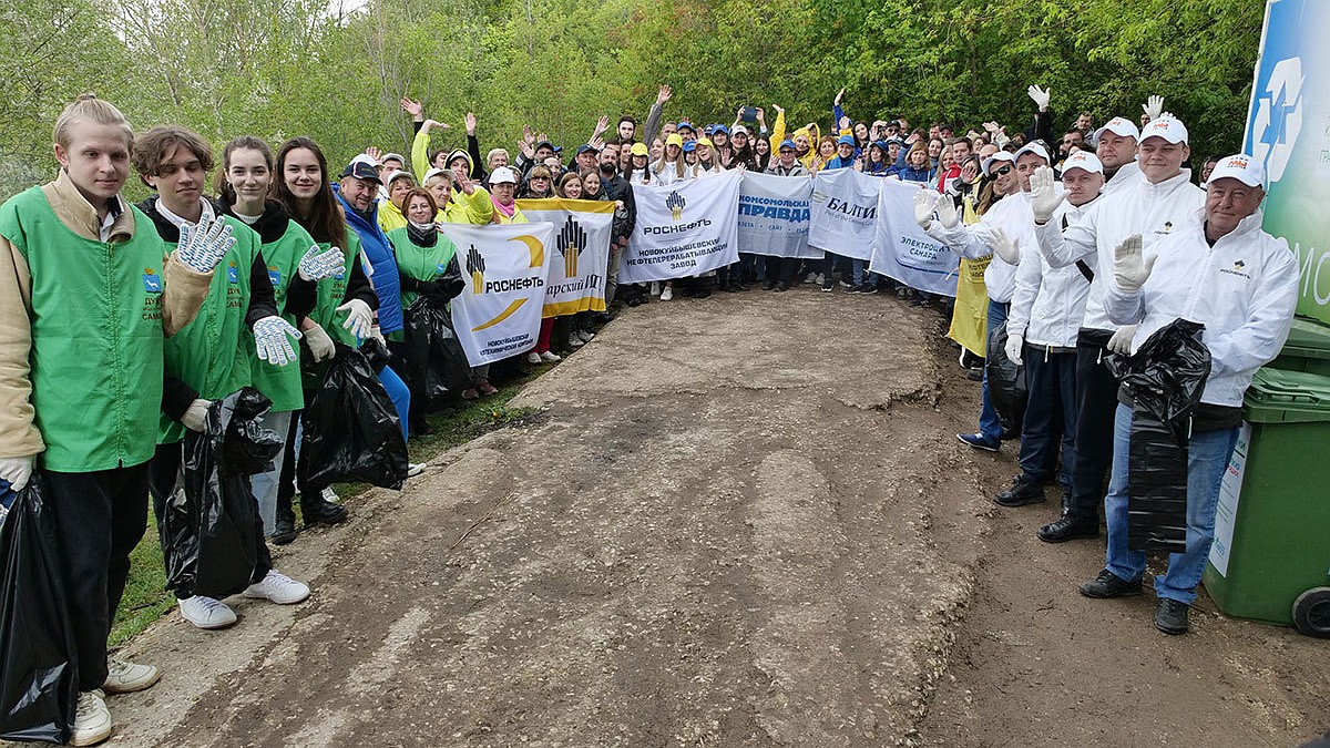 В Самаре на один чистый берег стало больше: в городе прошла акция «День  Волги-2022» - KP.RU