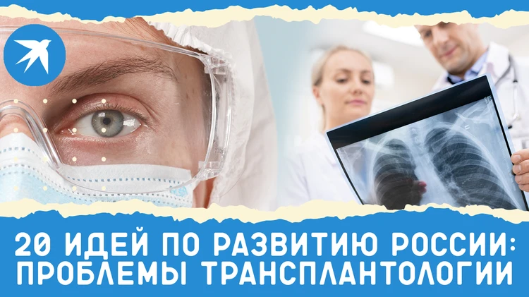 20 идей по развитию России: Проблемы трансплантологии