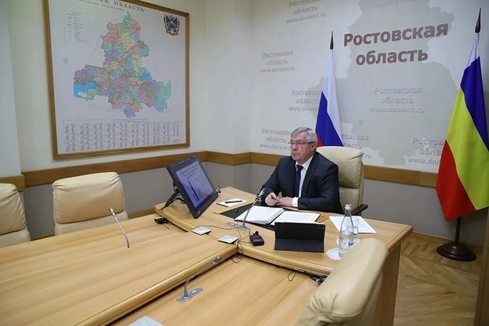 Губернатор Василий Голубев. Фото: сайт правительства РО