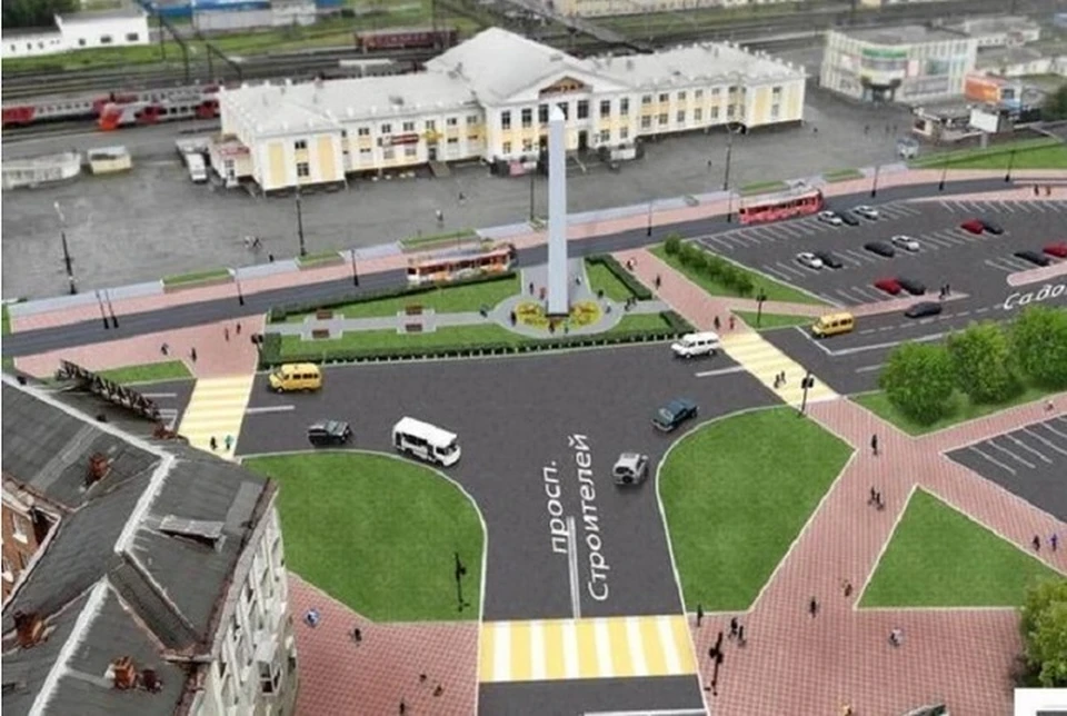Архитекторы планируют, что высота стелы будет достигать 17 метров. Фото: сайт мэрии Нижнего Тагила