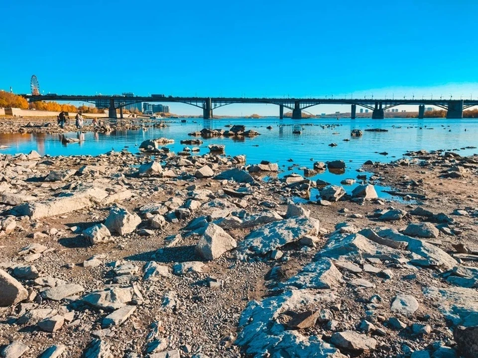 Какой уровень воды в оби в новосибирске