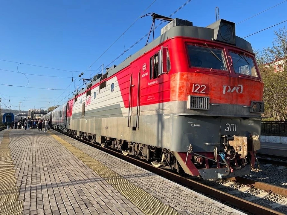 Поезд до Севастополя будет ходить из Мурманска до конца сентября. Фото: минтранс Мурманской области