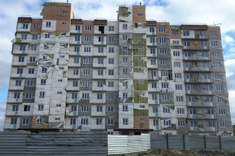 Так сейчас выглядят недостроенные дома ЖК «Новомарусино». Фото: предоставлено дольщиками