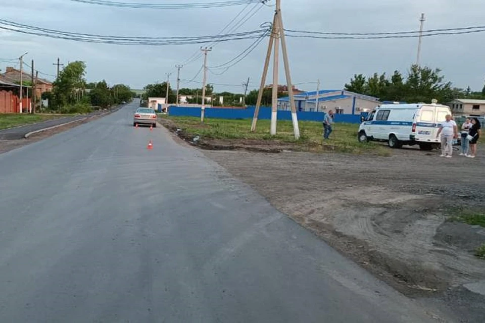 В Ростовской области женщина на иномарке сбила 11-летнего велосипедиста. Фото: ГИБДД по РО.