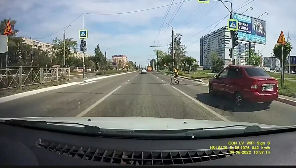 Два водителя успели остановиться