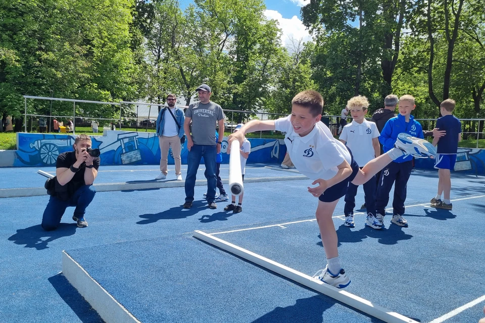 Возродить историческую площадку для игры в «Городки» решили в Парке физкультуры и спорта «Динамо»