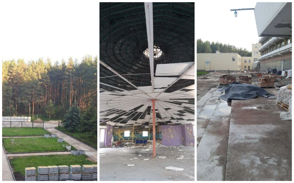 4 июня врио губернатора Рязанской области Павел Малков побывал в санатории «Сосновый бор», где идет реконструкция. Он раскритиковал как темпы, так и качество работ.