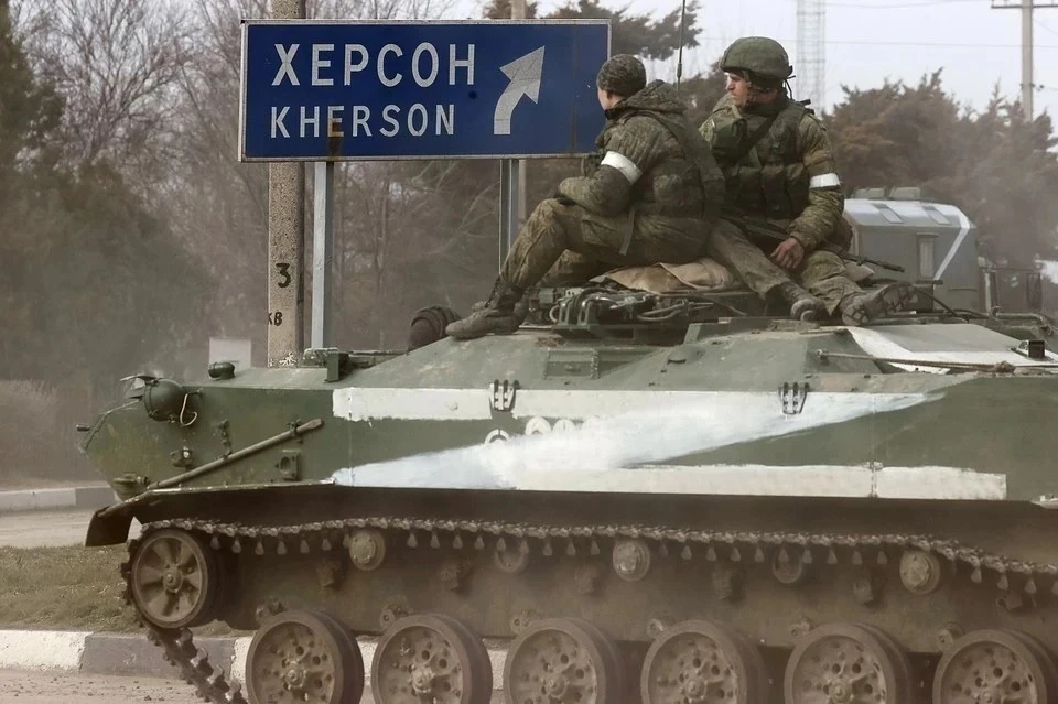 В Херсонской области задумываются о референдуме по вопросу присоединения к России. Фото: Сергей Мальгавко/ТАСС