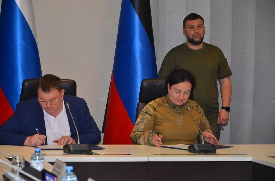 Харцызск и Арзамас стали городами побратимами. Фото: администрация главы Харцызска