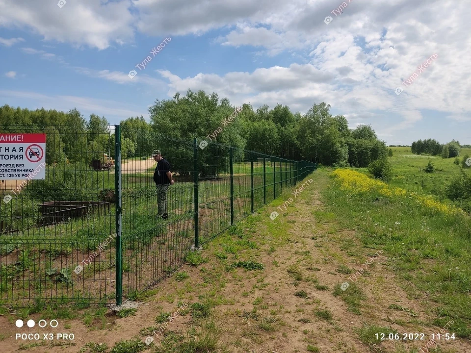 Туляки пожаловались на ставший частным пляж на Бушовском пруду