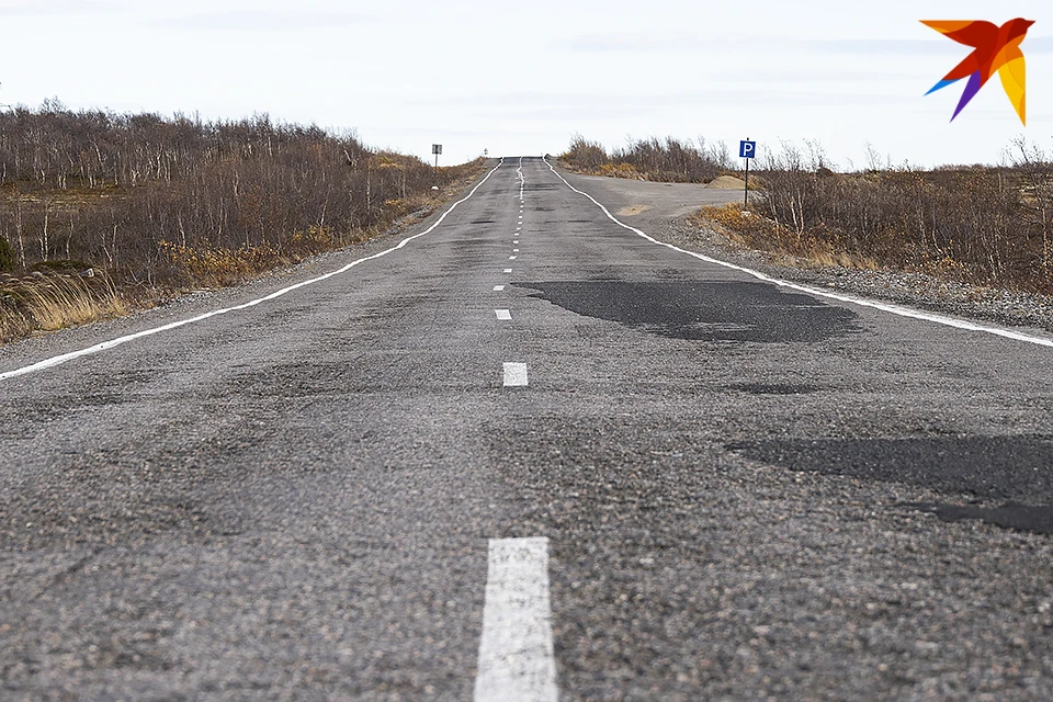Продолжает работа над дорогой на Североморск.