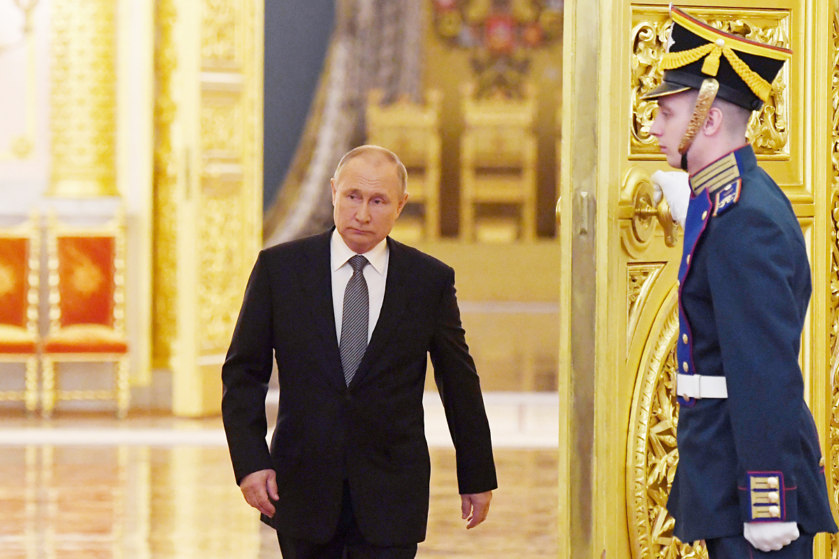 Путин Владимир Владимирович в Кремле