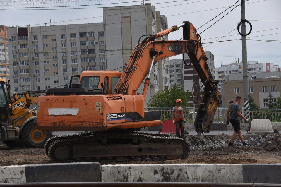 Работы на мосту продолжаются