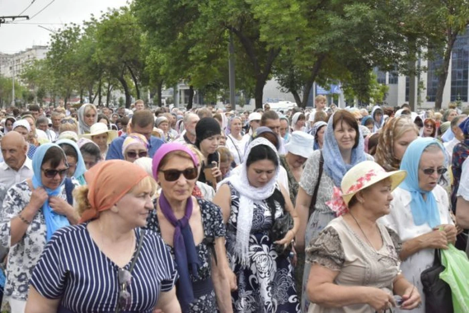 Оренбуржцы верят в силу Табынской иконы Божье матери