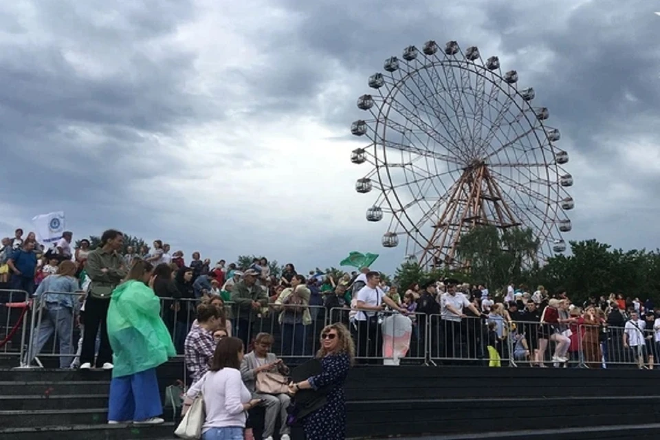 День города на праздничных площадках отметили 238 тысяч новосибирцев. Фото: Александра ЛИХОВА.