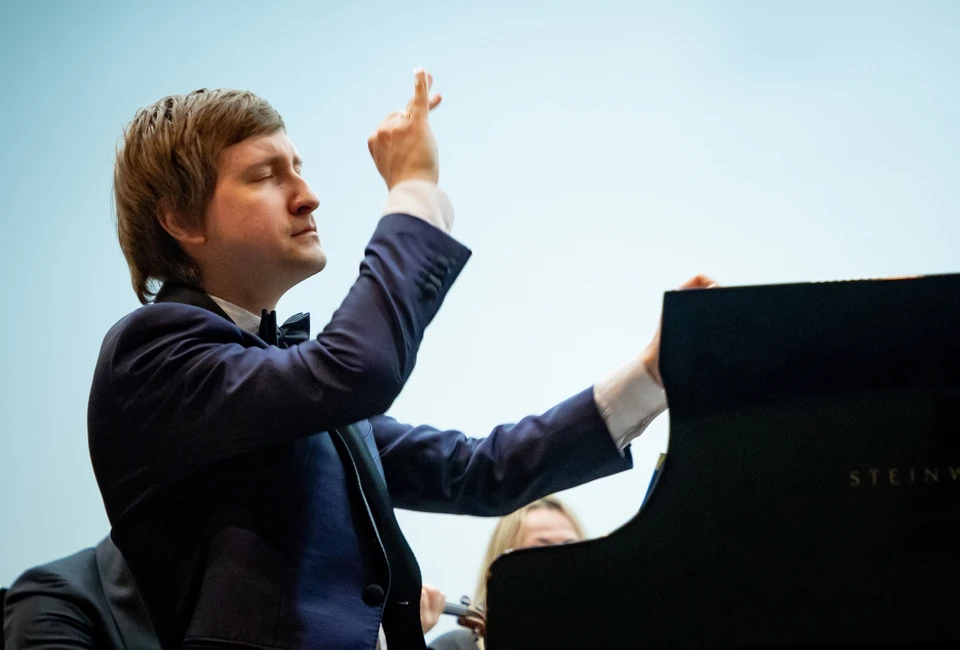 Пианист Дмитрий Маслеев. Фото: Леонид Николаев.