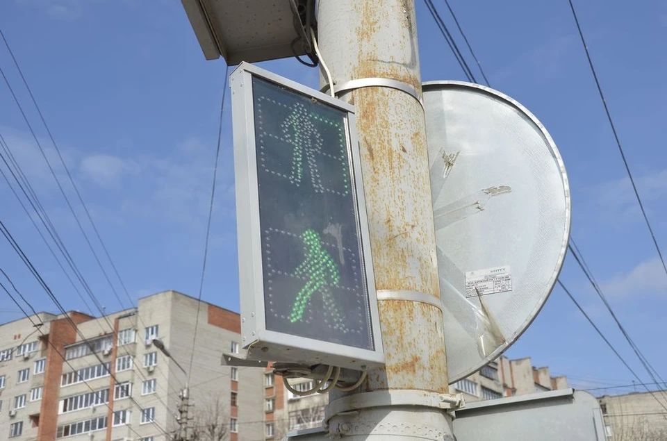Два светофора в Туле обзаведутся кнопкой для пешеходов