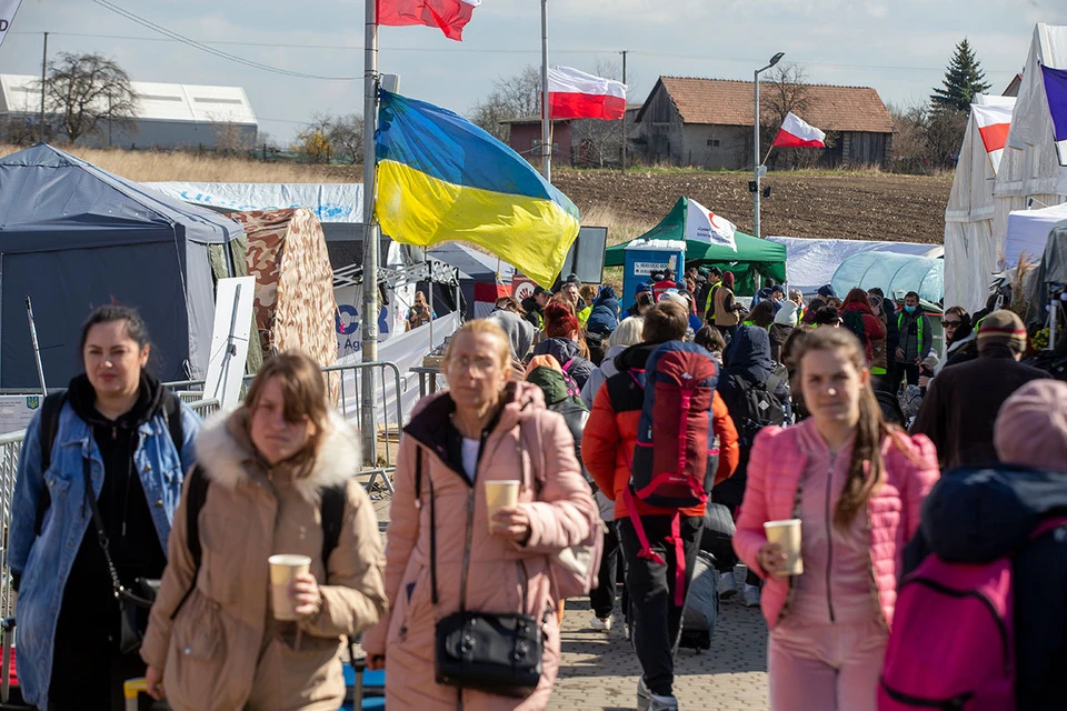 В Польше заканчиваются ресурсы для украинских беженцев.