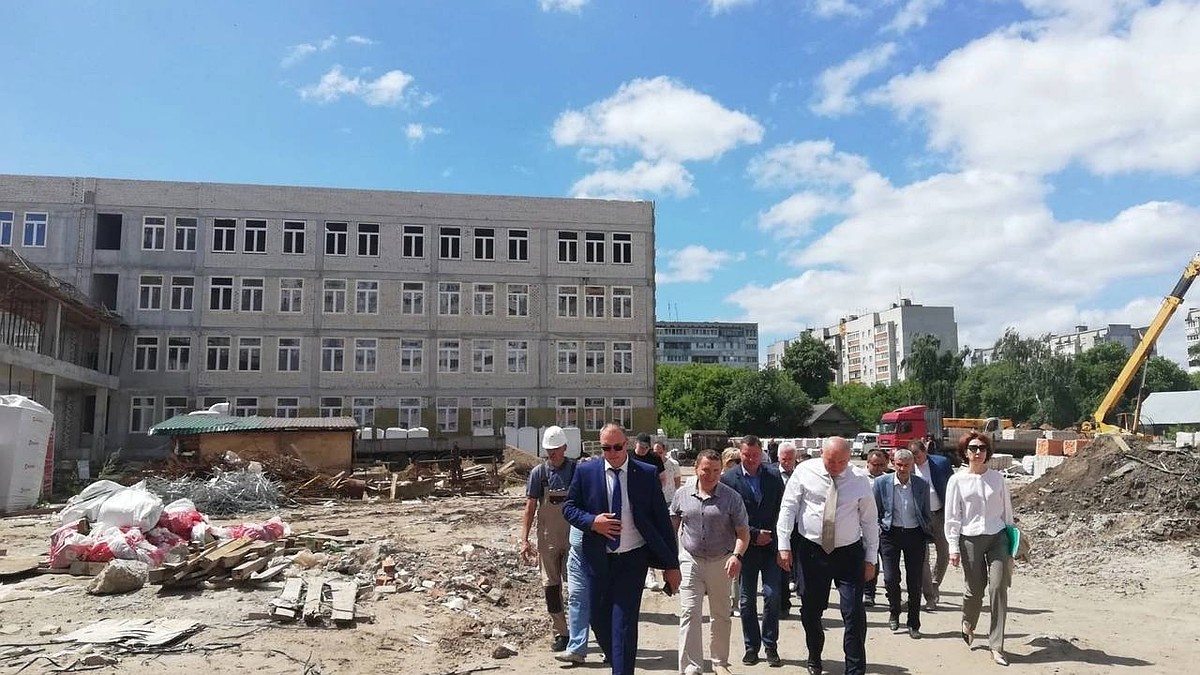 В Димитровграде на Мостовой новую школу достроят к 1 сентября 2023 года -  KP.RU