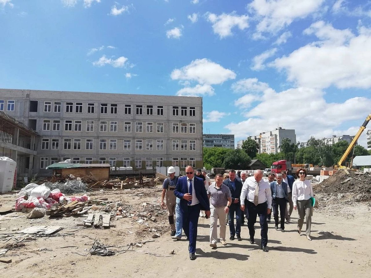 В Димитровграде на Мостовой новую школу достроят к 1 сентября 2023 года -  KP.RU