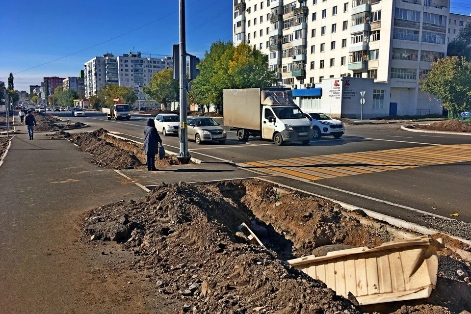 Так улица Комсомольская выглядела в сентябре 2021 года. Фото: Захар Яковлев