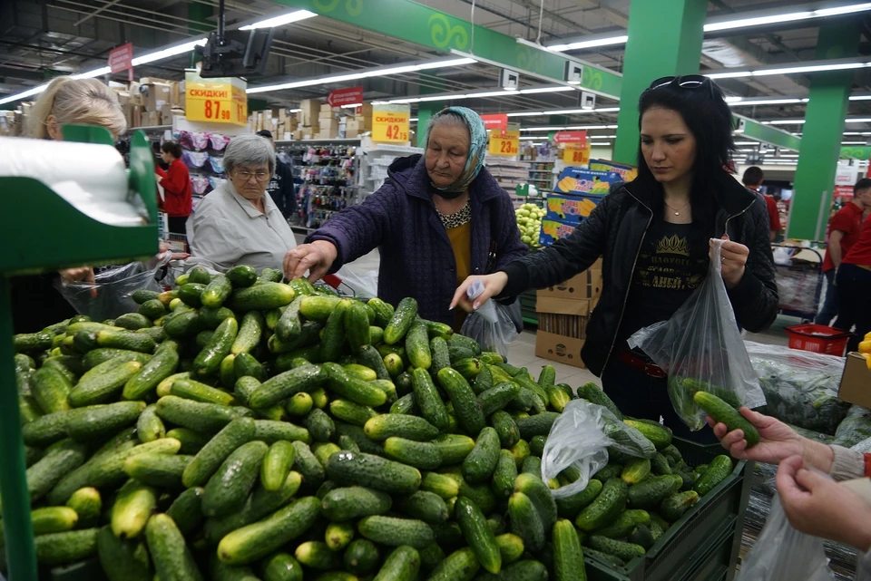 Огурцы стали дороже за неделю на 6,2%